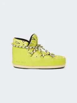 Alanui X Moon Boot Full Moon Bandana Boots Military Green