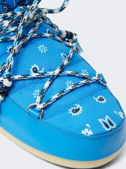 Alanui X Moon Boot Full Moon Bandana Boots Cobalt Blue