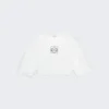 Loewe Anagram Cropped T-Shirt White