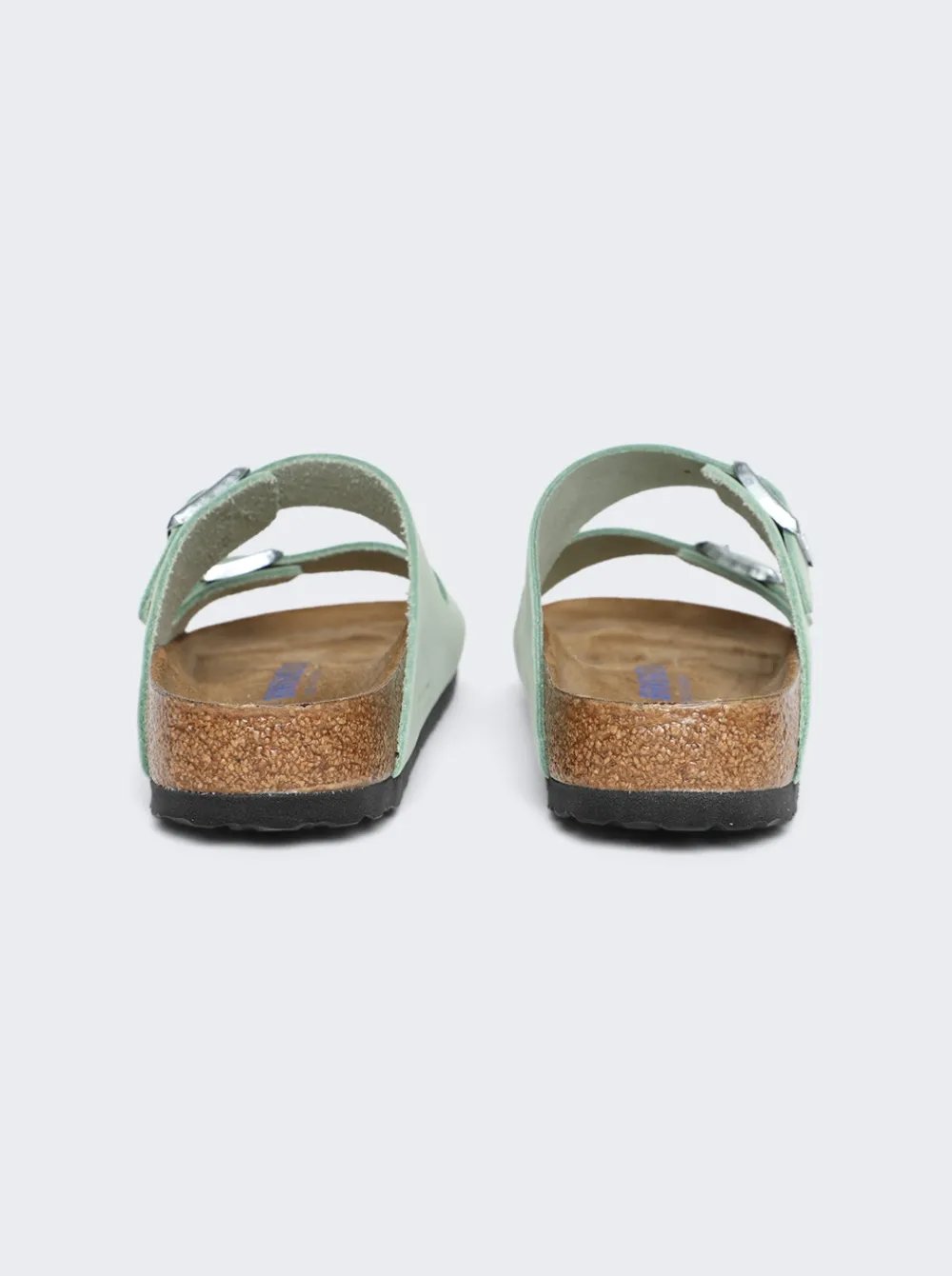 Birkenstock Arizona Soft Footbed Sandals Matcha Nubuck