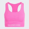 Balenciaga Athletic Top Neon Pink