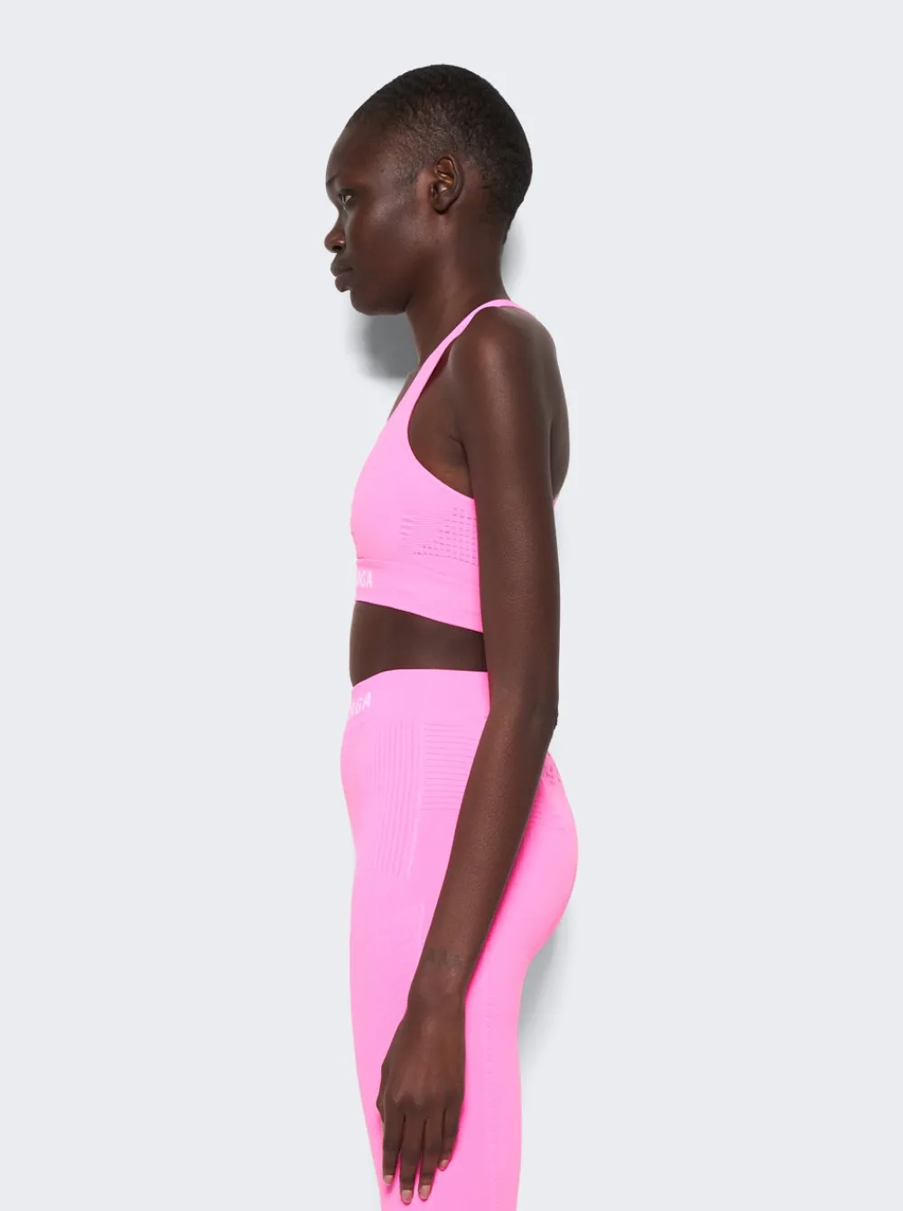 Balenciaga Athletic Top Neon Pink