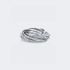 SHAY Baguette Diamond Rolling Ring 18K White Gold
