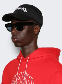 Marni Baseball Cap Black