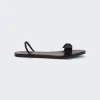 The Row Bow Sandal Black
