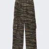 Alexander Wang Camouflage Cargo Jeans Camo
