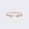 Ananya Candy Beryl And Rose Gold Chakra Bracelet 18K Rose Gold