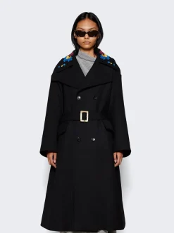Etro Cappotto Coat Black