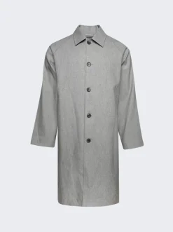 Paris Laundry Car Coat Grey
