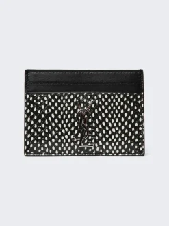 Saint Laurent Card Case Black