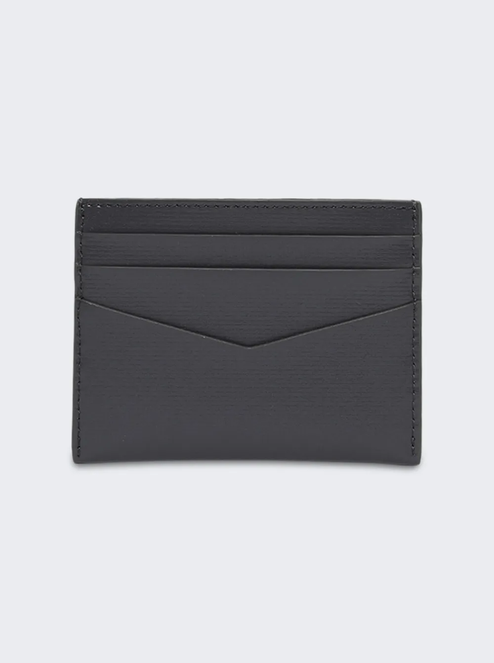 Givenchy Card Holder In 4G Classic Leather Grey