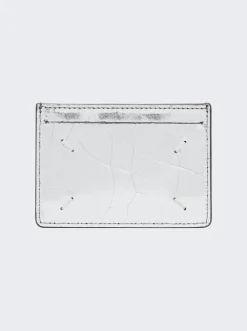 Maison Margiela 3 Card Holder Silver