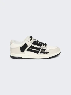 Amiri Chunky Skeleton Low Top Sneakers Beige