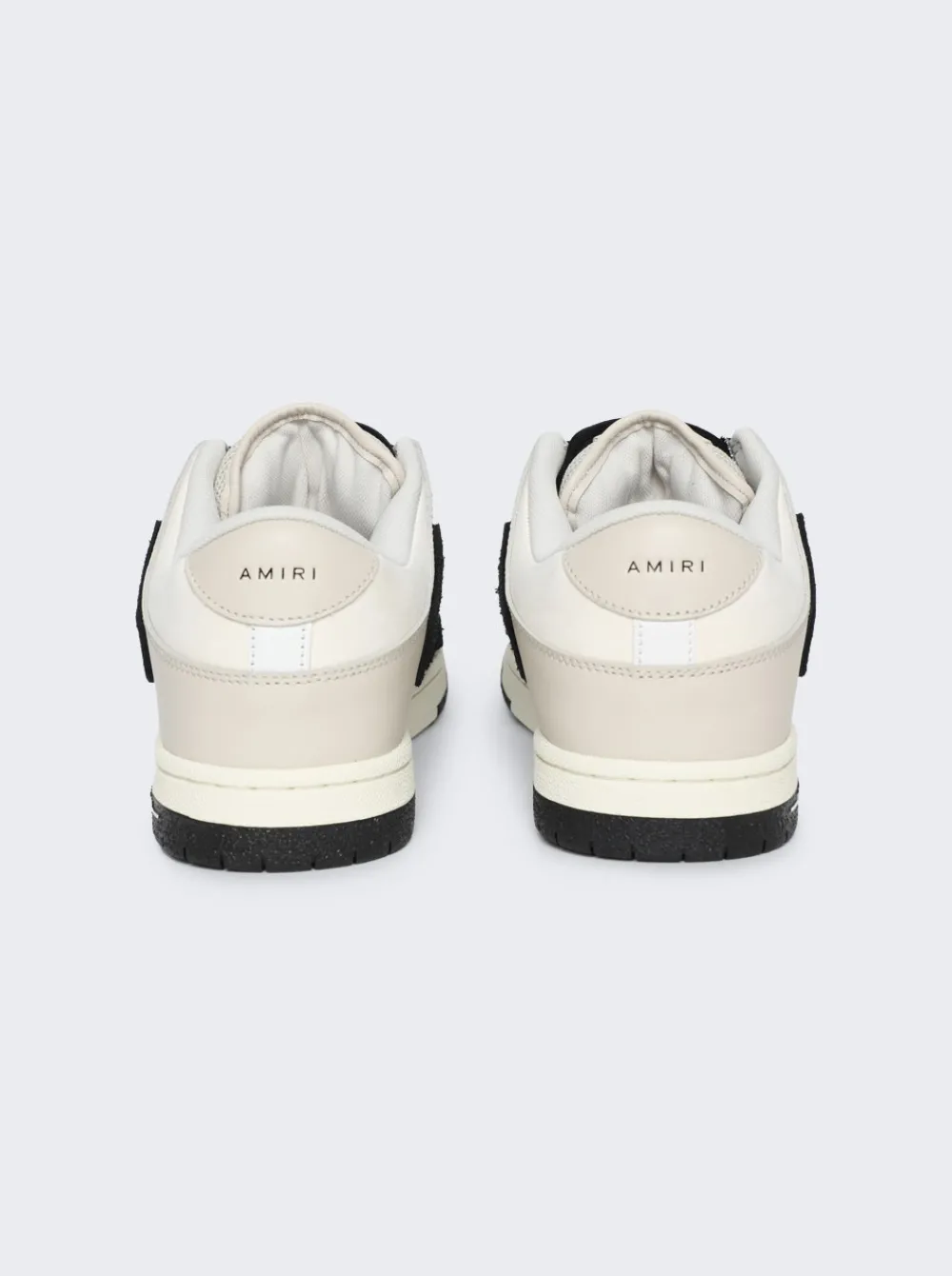 Amiri Chunky Skeleton Low Top Sneakers Beige