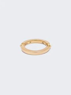 Maor Circinus Ring Yellow Gold