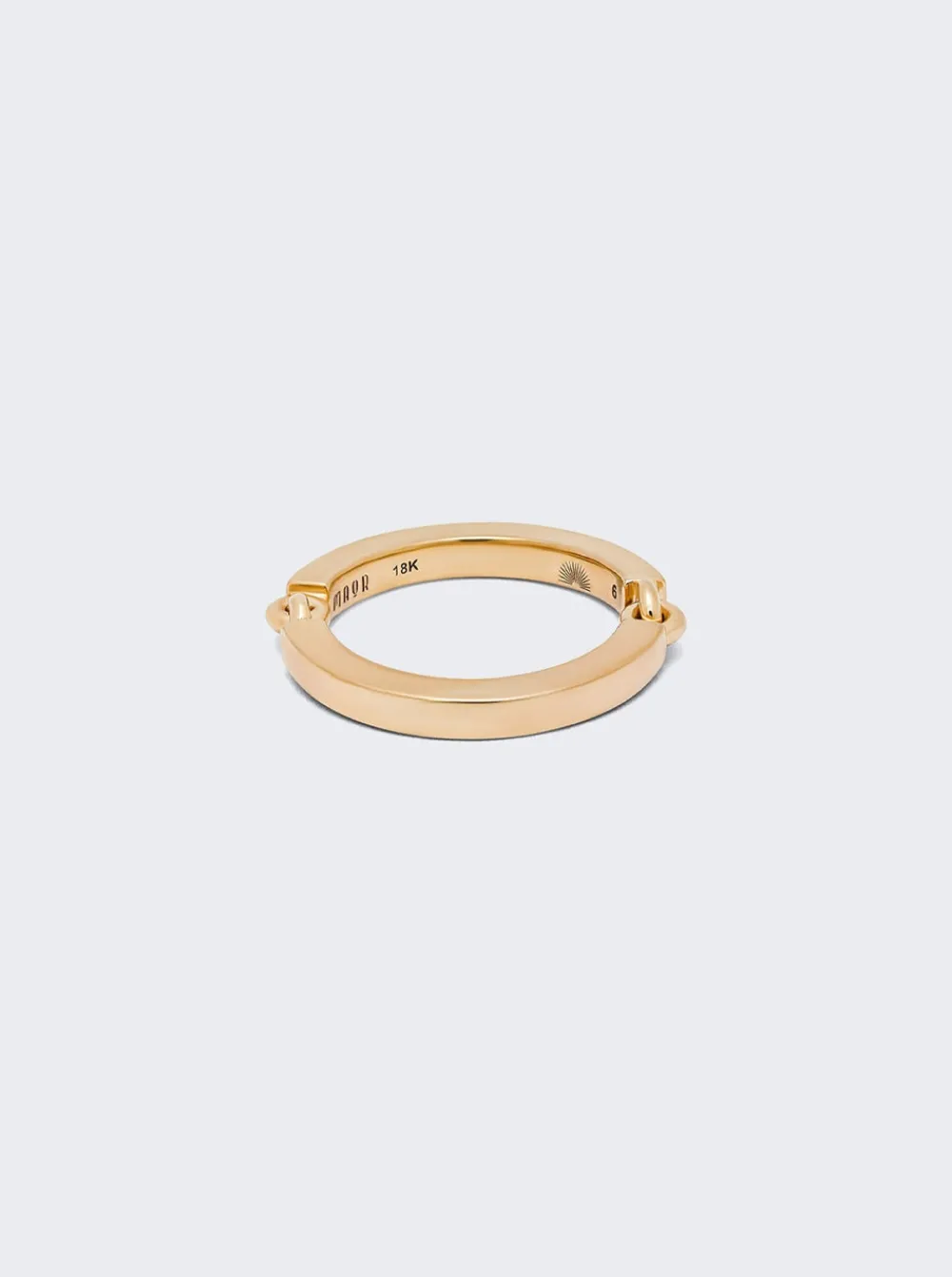 Maor Circinus Ring Yellow Gold