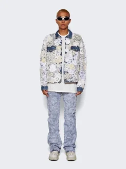 Earthling VIP Circus Stitch Jeans Blue