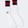 Gucci Classic Socks Ivory And Blue