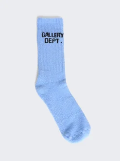 Gallery Dept Clean Socks Fluorescent Blue