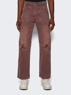 Rhude Coltello Split Jean Brown