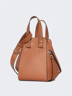 Loewe Compact Hammock Bag Tan