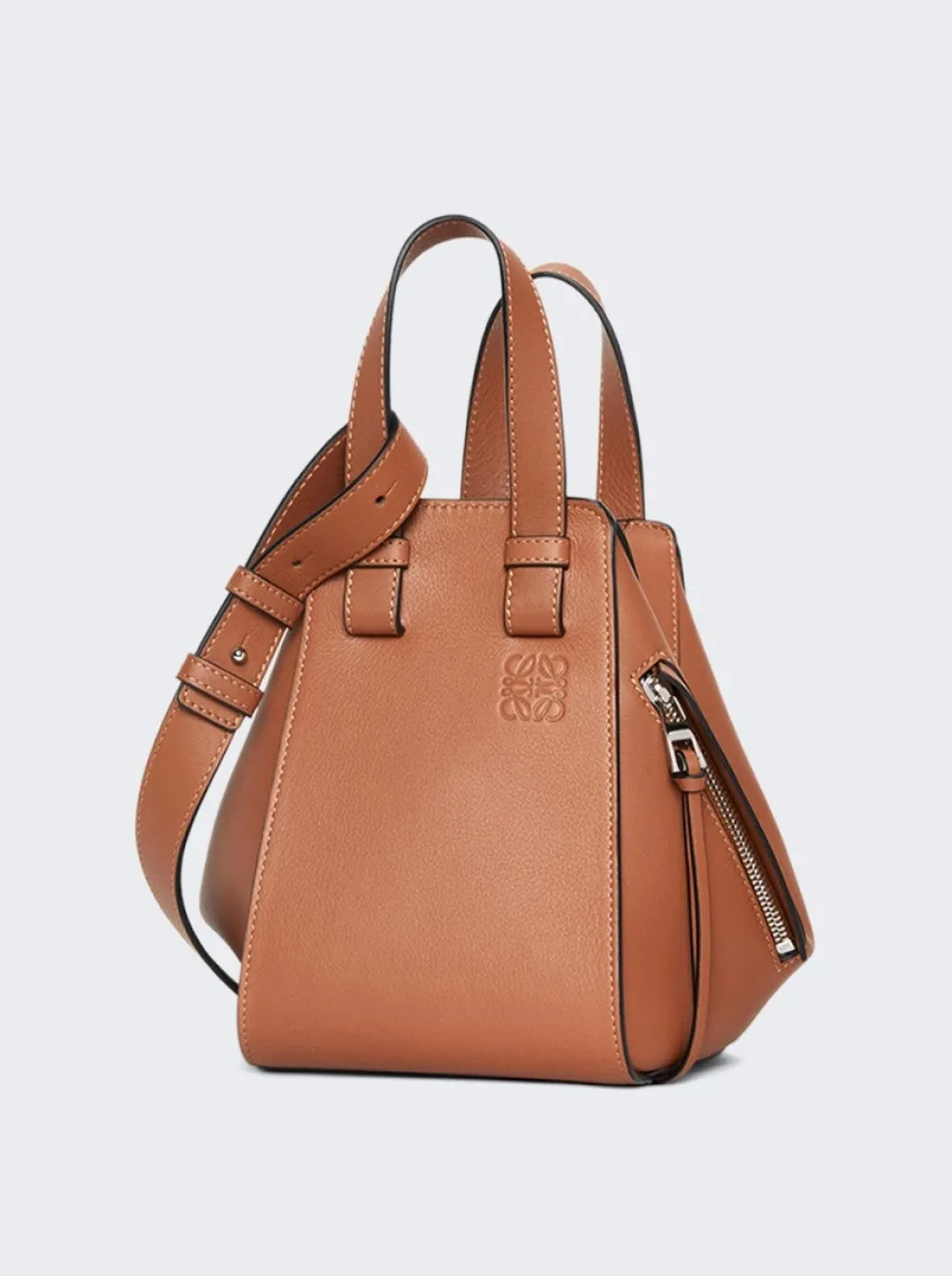 Loewe Compact Hammock Bag Tan