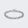 Maor Cuadro Toggle Bracelet In Silver