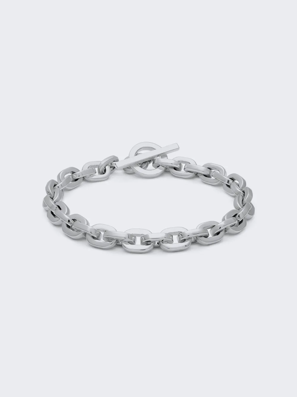 Maor Cuadro Toggle Bracelet In Silver