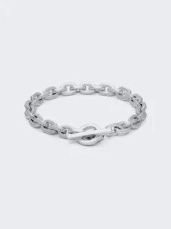 Maor Cuadro Toggle Bracelet In Silver