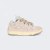Lanvin Curb Sneakers Nude