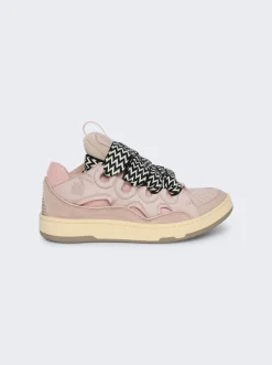 Lanvin Curb Sneakers Pale Pink