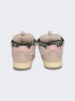 Lanvin Curb Sneakers Pale Pink
