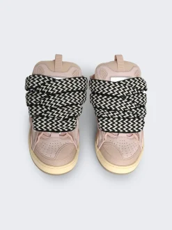 Lanvin Curb Sneakers Pale Pink