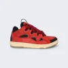 Lanvin Curb Sneakers Poppy Red