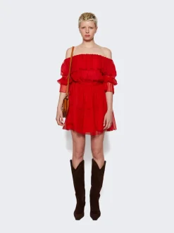 Khaite Dallas Knee High Boot Coffee