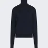 The Row Davos Top Black