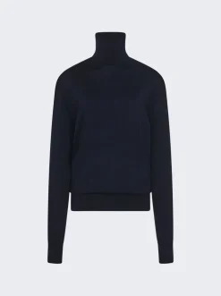 The Row Davos Top Black