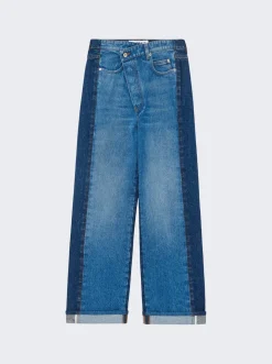 Loewe Deconstructed Jeans Blue