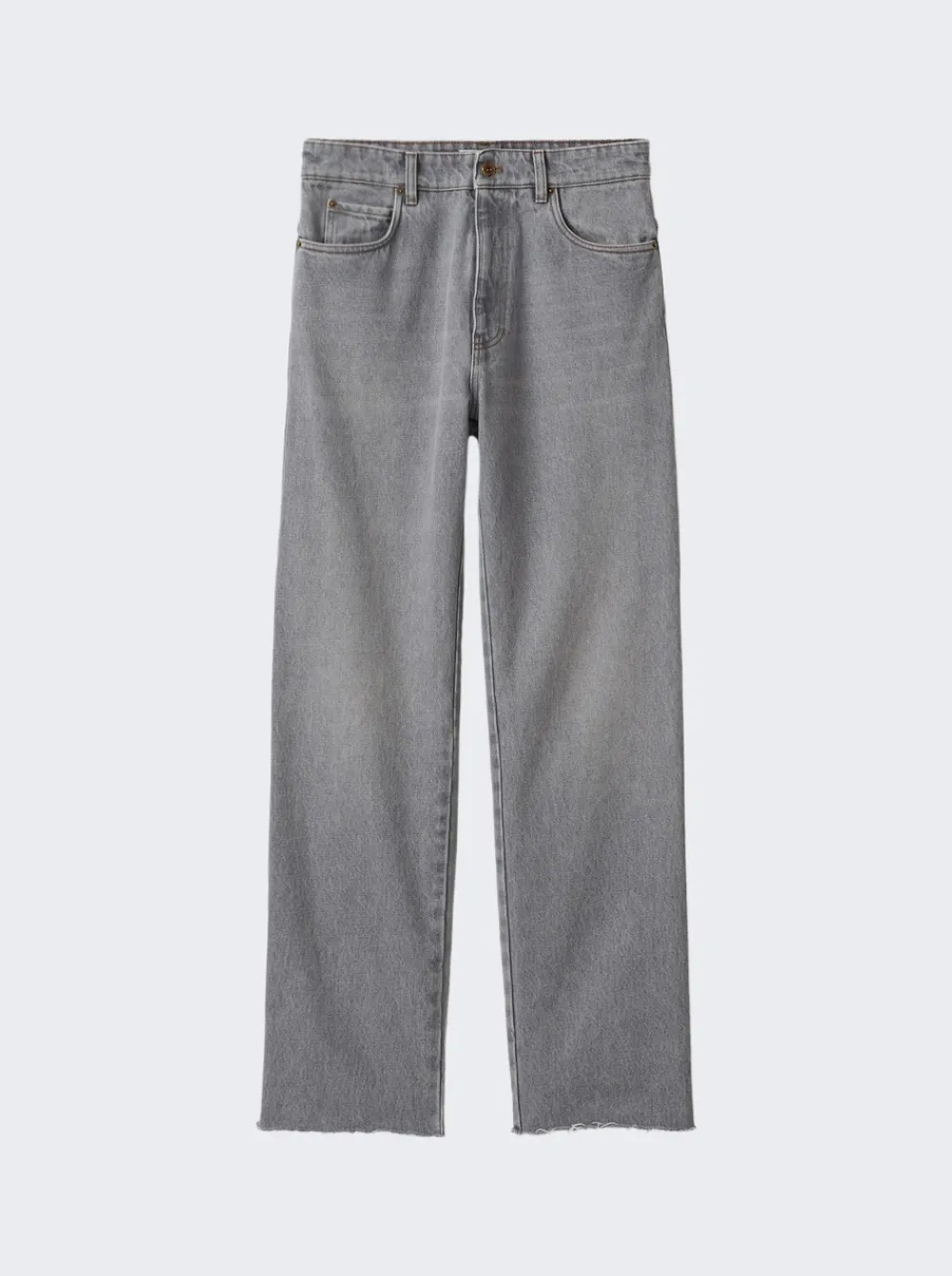 Miu Miu Denim Pants Grey