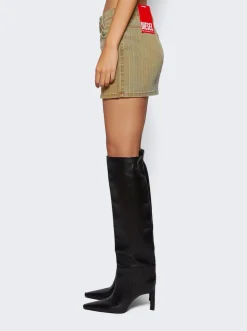 Diesel De-Ron Mini Skirt Green