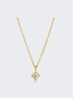 ISA GRUTMAN Diamond Necklace 14K Gold
