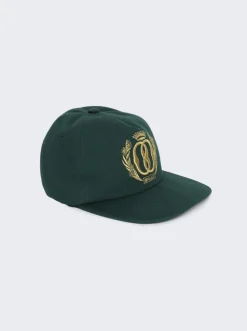 BALLY Emblem Baseball Hat Kelly Green
