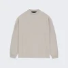 FEAR OF GOD ESSENTIALS Essentials Long Sleeve Tee Silver Cloud