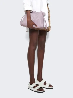 Loewe Flamenco Clutch Monochrome Bag Pale Aubergine