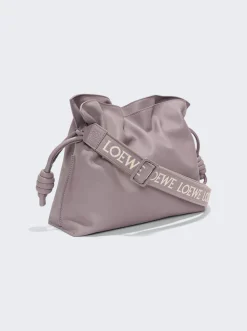Loewe Flamenco Clutch Monochrome Bag Pale Aubergine
