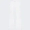 Givenchy Flare Pants In 4G Jacquard White
