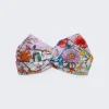 Gucci Flora Print Silk Headband Pink