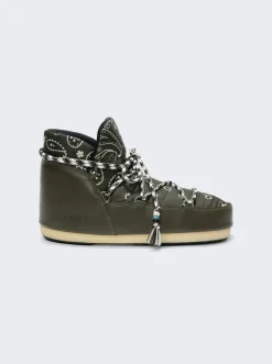 Alanui Full Moon Bandana Moonboot Military Green