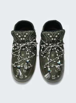 Alanui Full Moon Bandana Moonboot Military Green