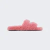 Balenciaga Furry Slide Sandal Sweet Pink